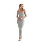 Aim'n Grey Melange Ease Ribbed Slip Dress