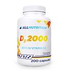 AllNutrition Vitamin D3 2000 IE 200 kapslar