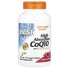 Doctor's Best CoQ10 med hög absorption med BioPerine 300 mg 90 vegetabiliska sof