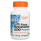 Doctor's Best Trans-Resveratrol 600 600 mg 60 kapslar