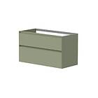 Korsbakken Loft Benkeskap Savannah Green 100cm