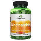 Swanson Niacinamid 250 mg 250 kapslar