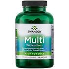 Swanson Multi utan järn 120 mjuka kapslar