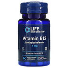 Life Extension Metylkobalamin 1 mg 60 vegetariska sugtabletter