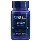 Life Extension Litium 1000 mikrogram 100 kapslar