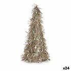 Krist+ Prydnadsfigur Julgran Glitter Brons polypropen PET 24 x 46 x 24 cm (24 antal)