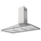 Røroshetta Neo Ventilator Vegghengt 60-90 cm Børstet Stål 90cm Normalventilasjon