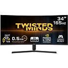 Twisted Minds 34” WQHD, 165Hz, VA, 1ms, HDR