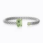 Caroline Svedbom Daria Armband/ Peridot Chrysolite (Rhodium)