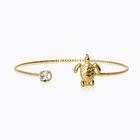 Caroline Svedbom Turtle Armband Crystal (Guld)