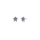Edblad Star Sparkle Studs Kids Purple Stål 127607