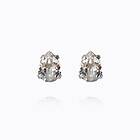 Caroline Svedbom Superpetite Drop Örhängen Crystal (Rhodium)