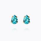 Caroline Svedbom Superpetite Drop Örhängen Aquamarine (Guld)