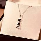 Emma Israelsson Hope Bubble Halsband Silver Neck198 45 cm