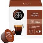 Nescafé Dolce Gusto Lungo Intenso kaffekapslar (16 st) Nyskick i originalförpack