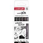 Fineliners Pin 200 Manga Shojo 5-pack Uni-Ball