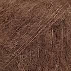 Brushed Alpaca Silk Uni Colour Garn 25g Chocolate 38 Drops