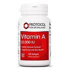 Protocol For Life Vitamin A 25000 IU 100 SOFTGELS