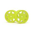 HPI Racing Ultra 7 Wheels Yellow 30Mm (2Pcs)