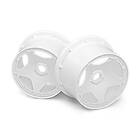 HPI Racing White Super Star Wheel (120X75Mm/2Pcs)