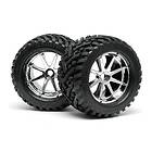 HPI Racing Goliath Mounted Tire 178X97Mm On Blast Wheel Crm