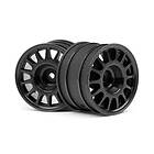 Rally Wr8 Off-Road Wheel Black (48X33Mm/2Pcs)