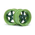 Meister Work S1 Wheel Green (6Mm Offset/2Pcs)