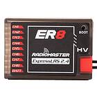 Radiomaster ELRS ER8 8ch PWM-mottagare 2,4GHz