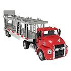 Double Eagle Remote-controlled truck 1:26 (red) (Car Transporter) E583-003