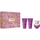 Versace Dylan Purple Parfymset (50ml edp, 50ml parfymerad kroppslotion, 50ml duschgel)