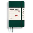 Kalender A6 2025 Weekly Planner Soft Forest Green Leuchtturm1917