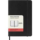 Moleskine 2025 Kalender, S, Dag, Poc., Svart