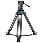 Sirui SQ75+VHS10 Rapid System Carbon Video Tripod Fluid Head -stativ kit