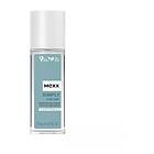 Mexx Simply For Him Deodorant in Glass 75ml