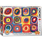 Eurographics : Color Study of Squares by Wassily Kandinsky 3D Effekt (300)
