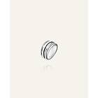 Mockberg Deco Ribbed Ring Silver 58