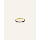 Mockberg Shiny Noir Ring Guld 54