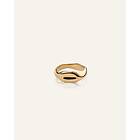 Mockberg Wavy Bolded Ring Guld 58