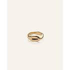 Mockberg Wavy Bolded Ring Guld 52