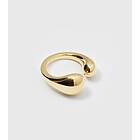 Syster P Bolded Drops Ring Guld 18