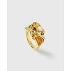 Syster P Moulded Big Ring Gold 17,5 mm