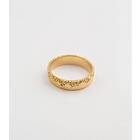 Syster P Space Dust Plain Ring Guld 18 mm