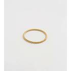 Syster P Tiny Twisted Ring Guld 19 mm