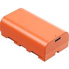 SmallRig 4971 NP-F550 USB-C Rechargeable Camera Battery, orange