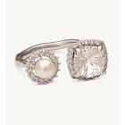 Lily and Rose Colette Ring Silver Crystal (30424)