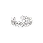 Ylva Li Mademoiselle Ring Crystal Silver 3081