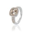 Gynning Jewelry Glamorous ring champagne Silver 17,5