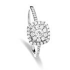 Haloring i 18K Vitguld med 0,46ct TW/SI Diamanter – MSI06W 49/15,6