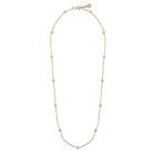 Snö Of Sweden Exibit Halsband Guld 1091-0401257