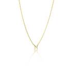 Gynning Jewelry Petite Papillion Halsband GP10 (Guld)